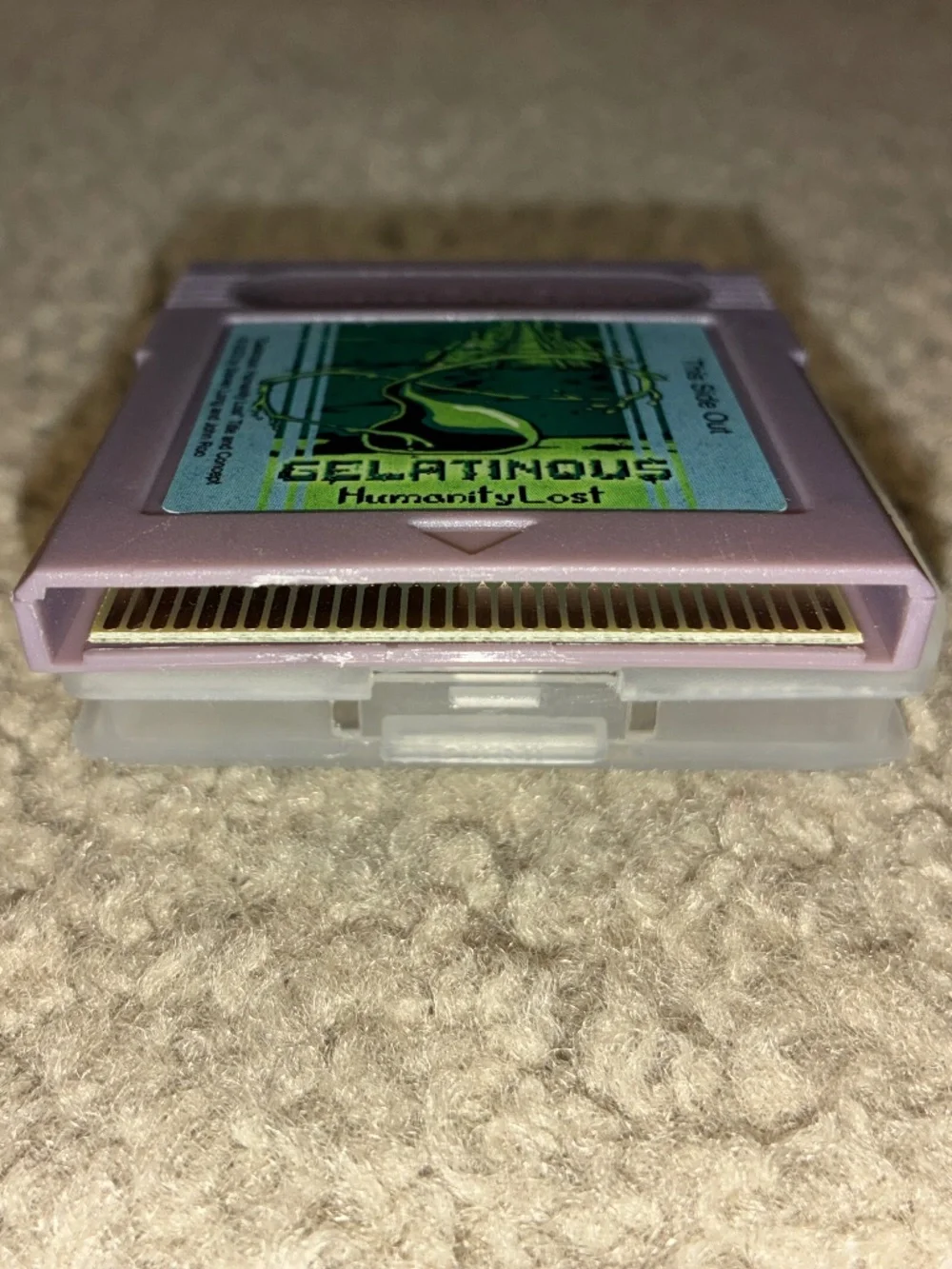 GELATINOUS HUMANITY LOST NINTENDO GAME BOY GB FANMADE ROMHACK HOME-BREW STEAM